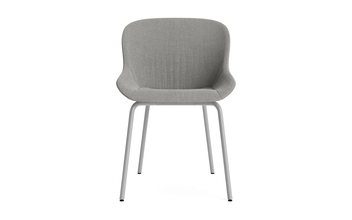 Hyg Comfort Stuhl Vollpolster Grau stahl Remix in Remix 133 präsentiert im Onlineshop von KAQTU Design AG. Stuhl ist von Normann Copenhagen