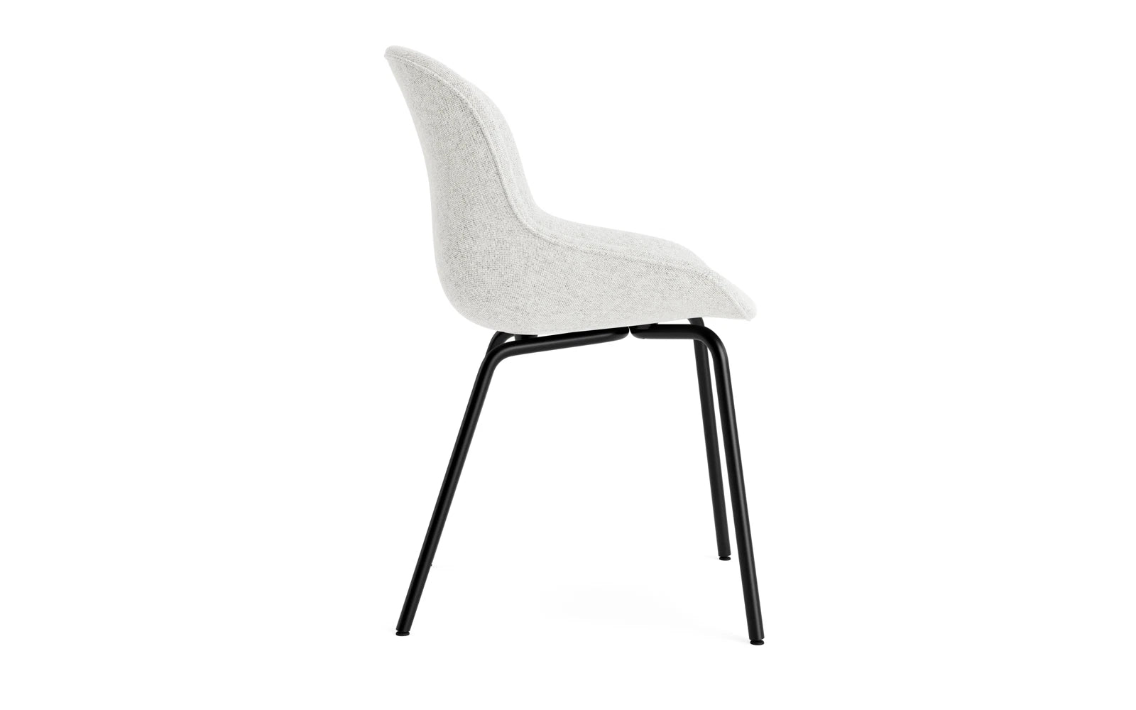 Hyg Comfort Stuhl Vollpolster Schwarze stahl Hallingdal in Hallingdal 110 präsentiert im Onlineshop von KAQTU Design AG. Stuhl ist von Normann Copenhagen