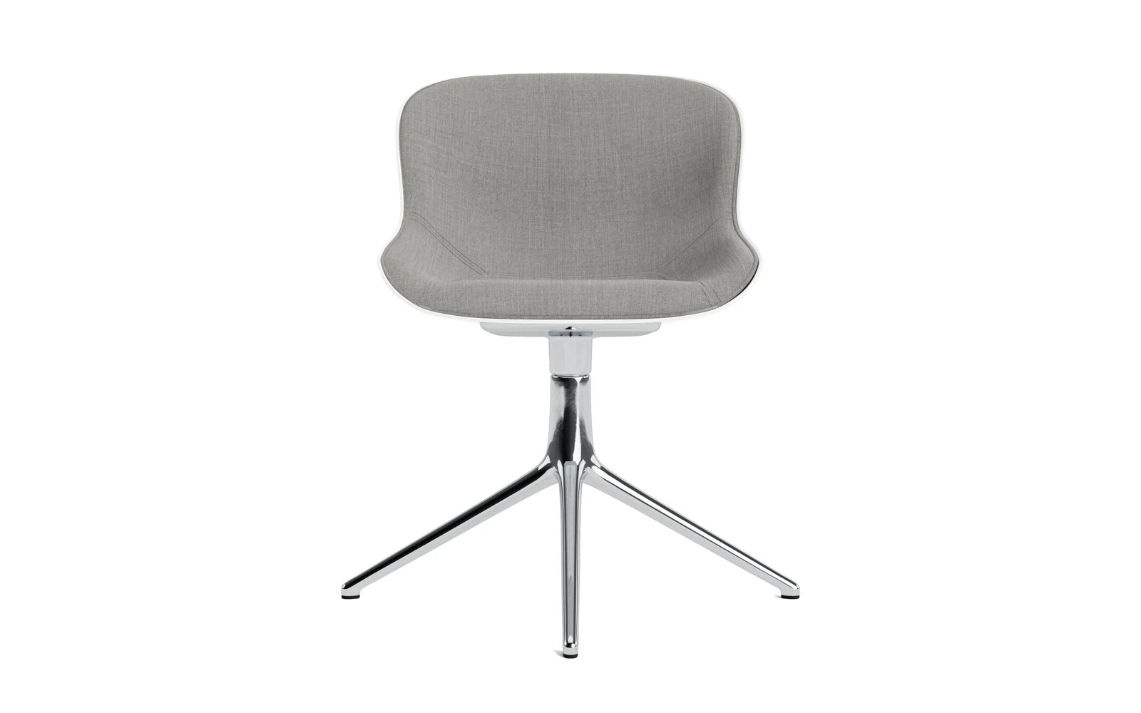 Hyg Drehstuhl 4B gepolstert Alu Weiss/Remix in Remix 133 präsentiert im Onlineshop von KAQTU Design AG. Drehstuhl ist von Normann Copenhagen