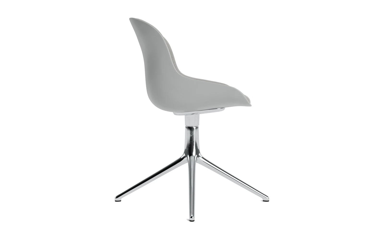 Hyg Drehstuhl 4B gepolstert Alu Grau/Remix in Remix 133 präsentiert im Onlineshop von KAQTU Design AG. Drehstuhl ist von Normann Copenhagen