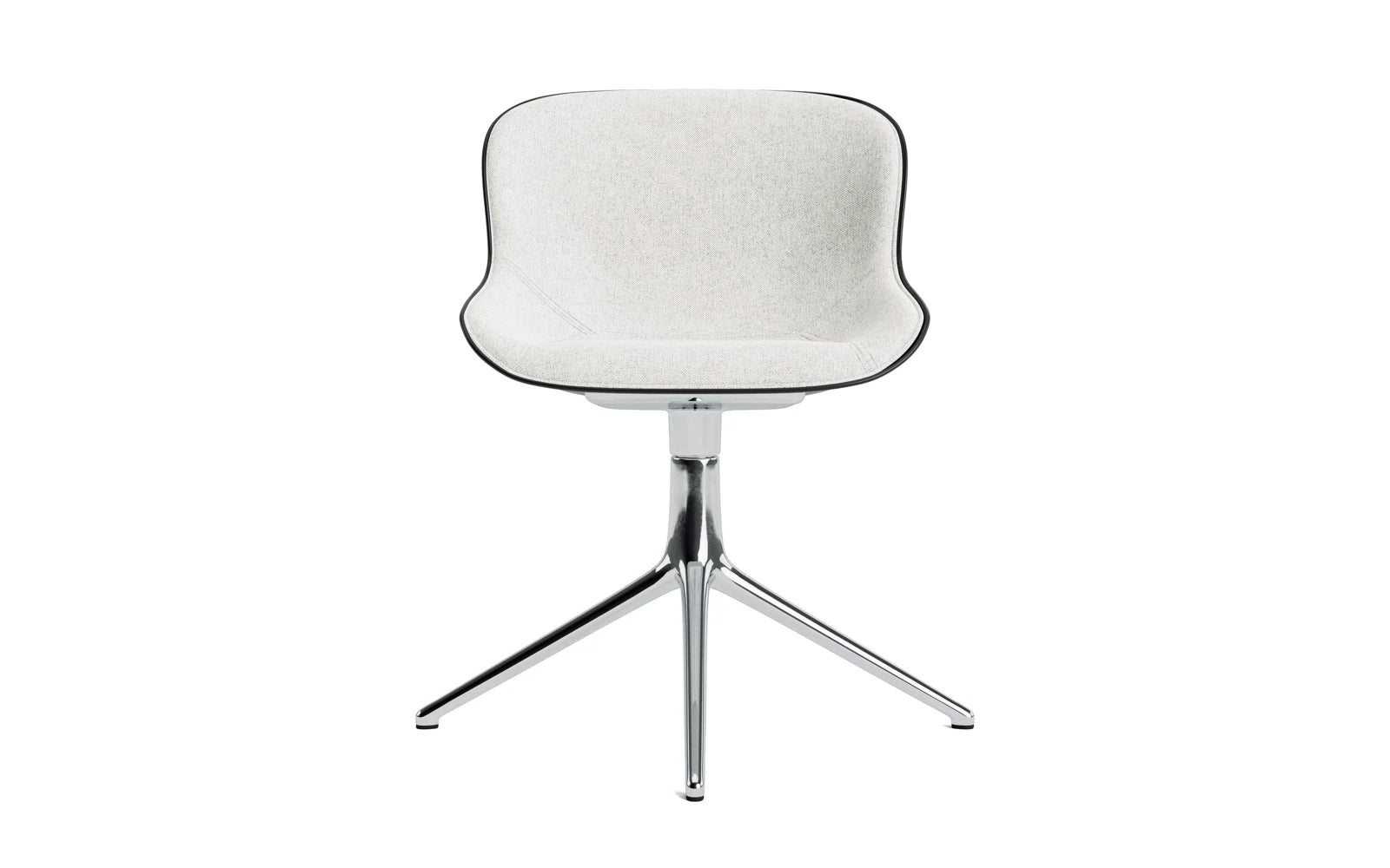 Hyg Drehstuhl 4B gepolstert Alu Schwartz /Hallingdal in Hallingdal 110 präsentiert im Onlineshop von KAQTU Design AG. Drehstuhl ist von Normann Copenhagen