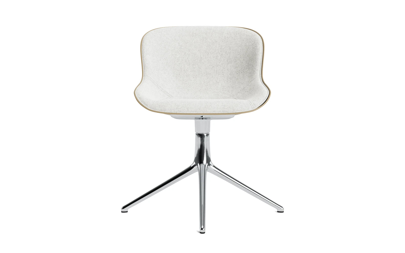 Hyg Drehstuhl 4B gepolstert Alu Sand/Hallingdal in Hallingdal 110 präsentiert im Onlineshop von KAQTU Design AG. Drehstuhl ist von Normann Copenhagen