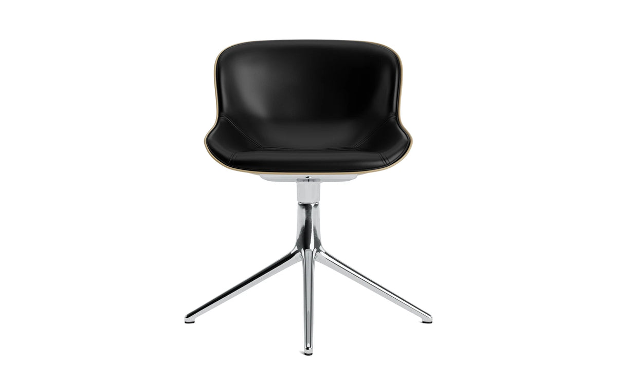 Hyg Drehstuhl 4B gepolstert Alu Sand/Ultra in Ultra 41599 präsentiert im Onlineshop von KAQTU Design AG. Drehstuhl ist von Normann Copenhagen