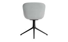 Hyg Drehsessel 4L Frontpolster Schwarz Aluminium