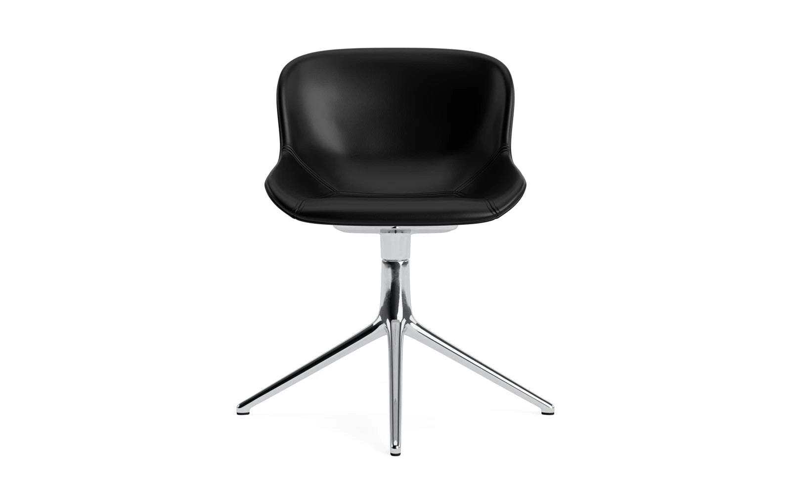 Der Hyg Drehstuhl von Normann Copenhagen vereint dänische Hygge mit Komfort. Wählen Sie aus hochwertigen Stoffen und Leder für ein gemütliches Ambiente.