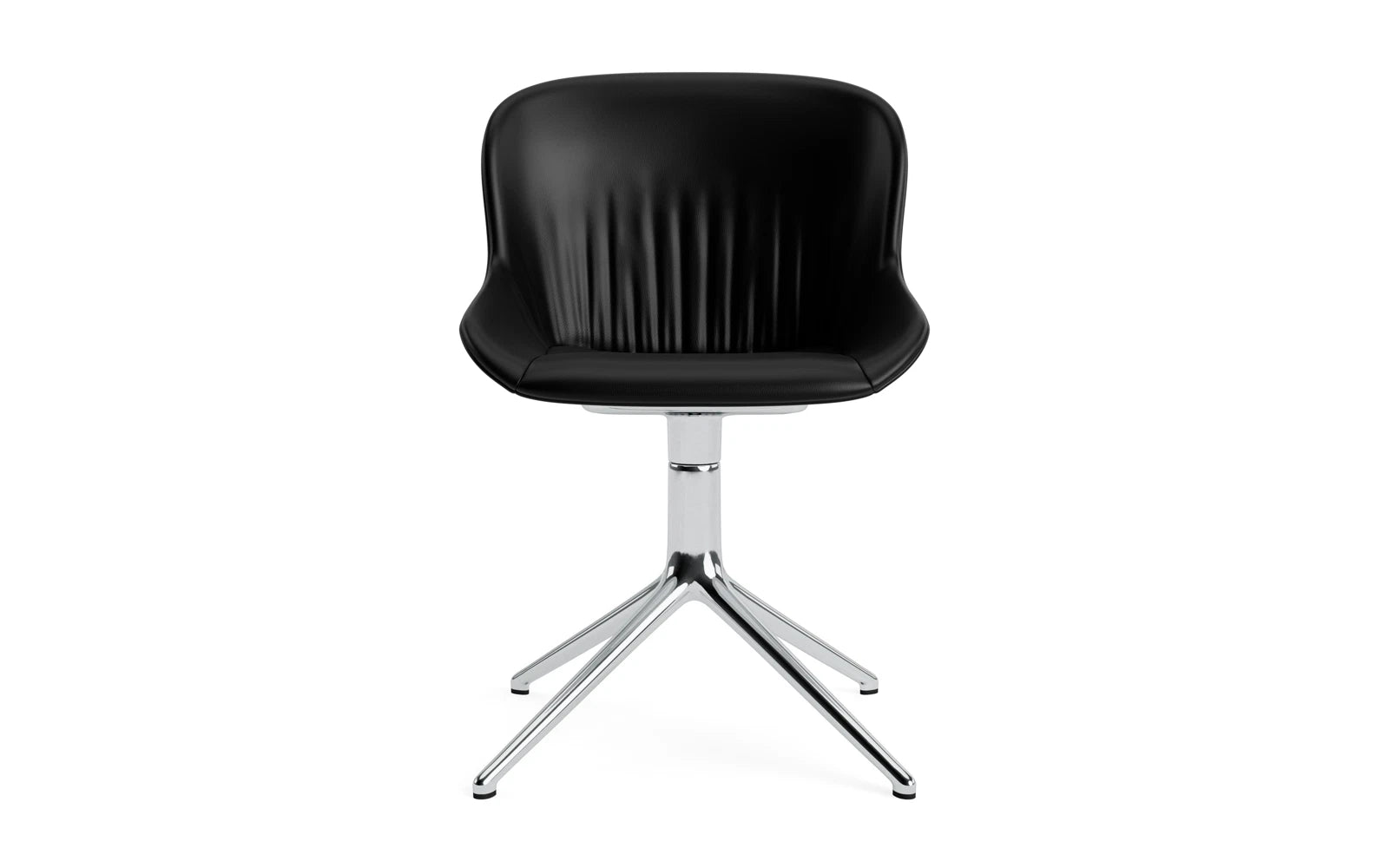 Hyg Comfort Stuhl Vollpolster aluminium Ultra Leder in Ultra 41599 präsentiert im Onlineshop von KAQTU Design AG. Stuhl ist von Normann Copenhagen
