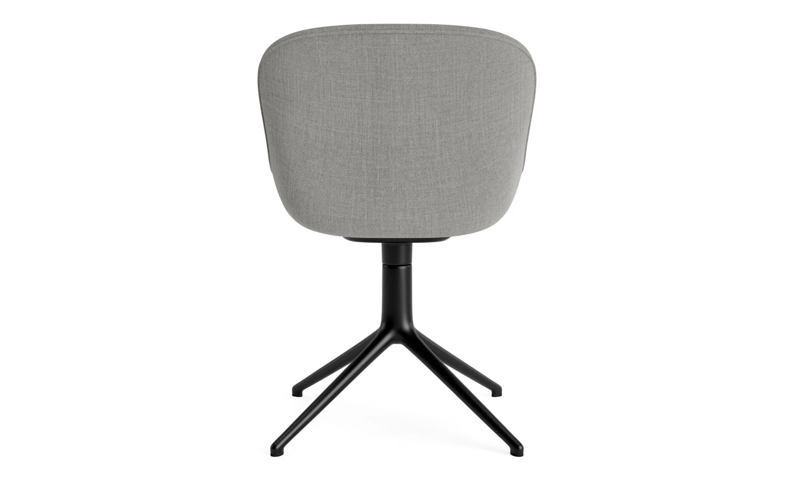 Hyg Comfort Drehstuhl 4B gepolstert Schwarz Alu Remix in Remix 133 präsentiert im Onlineshop von KAQTU Design AG. Drehstuhl ist von Normann Copenhagen