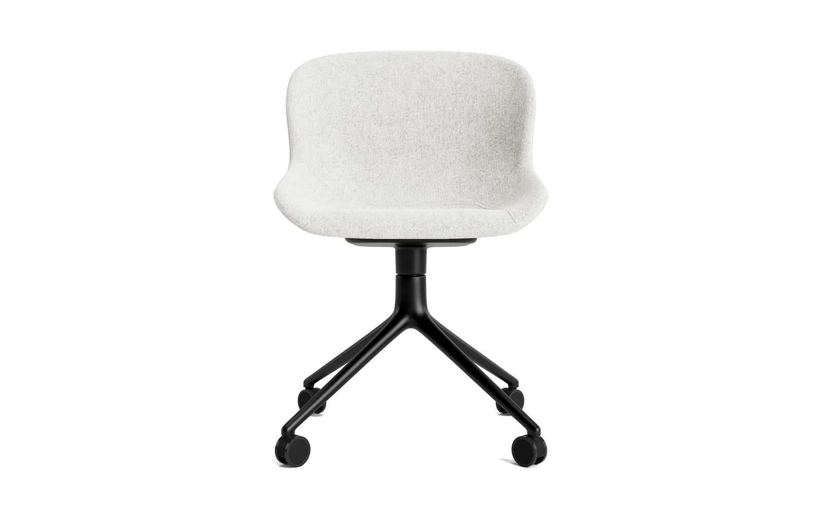 Hyg Drehstuhl 4W vollpolster schwarzes aluminium Hallingdal in Hallingdal 110 präsentiert im Onlineshop von KAQTU Design AG. Drehstuhl ist von Normann Copenhagen