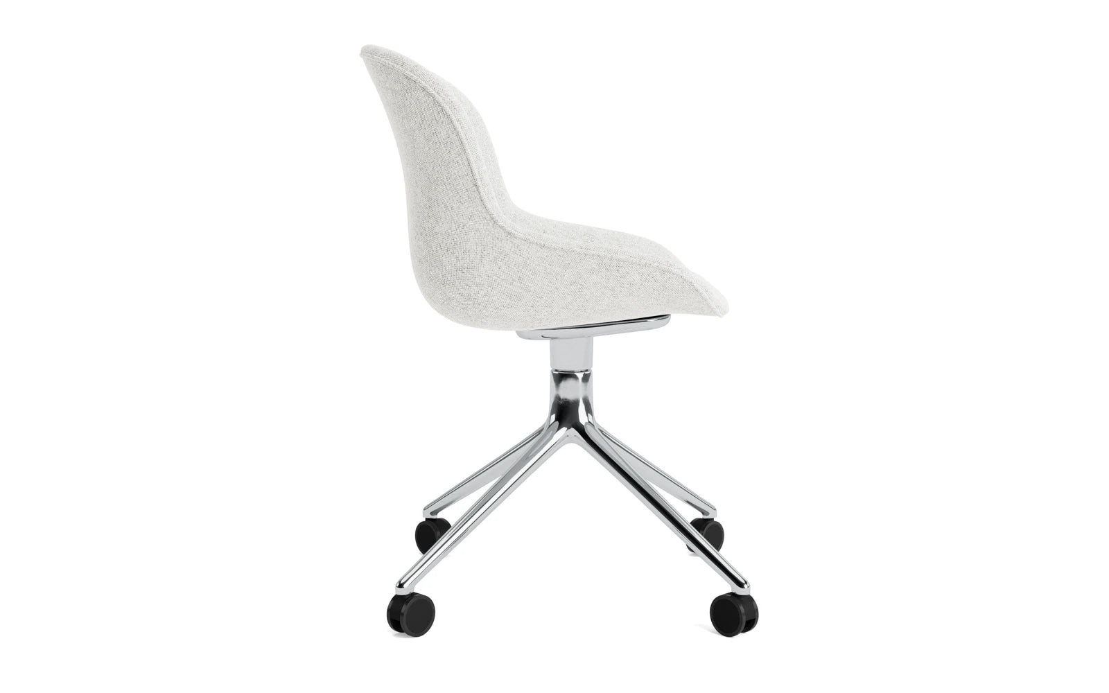 Hyg Comfort Drehstuhl 4W Vollpolster Aluminium Hallingdal in Hallingdal 110 präsentiert im Onlineshop von KAQTU Design AG. Drehstuhl ist von Normann Copenhagen