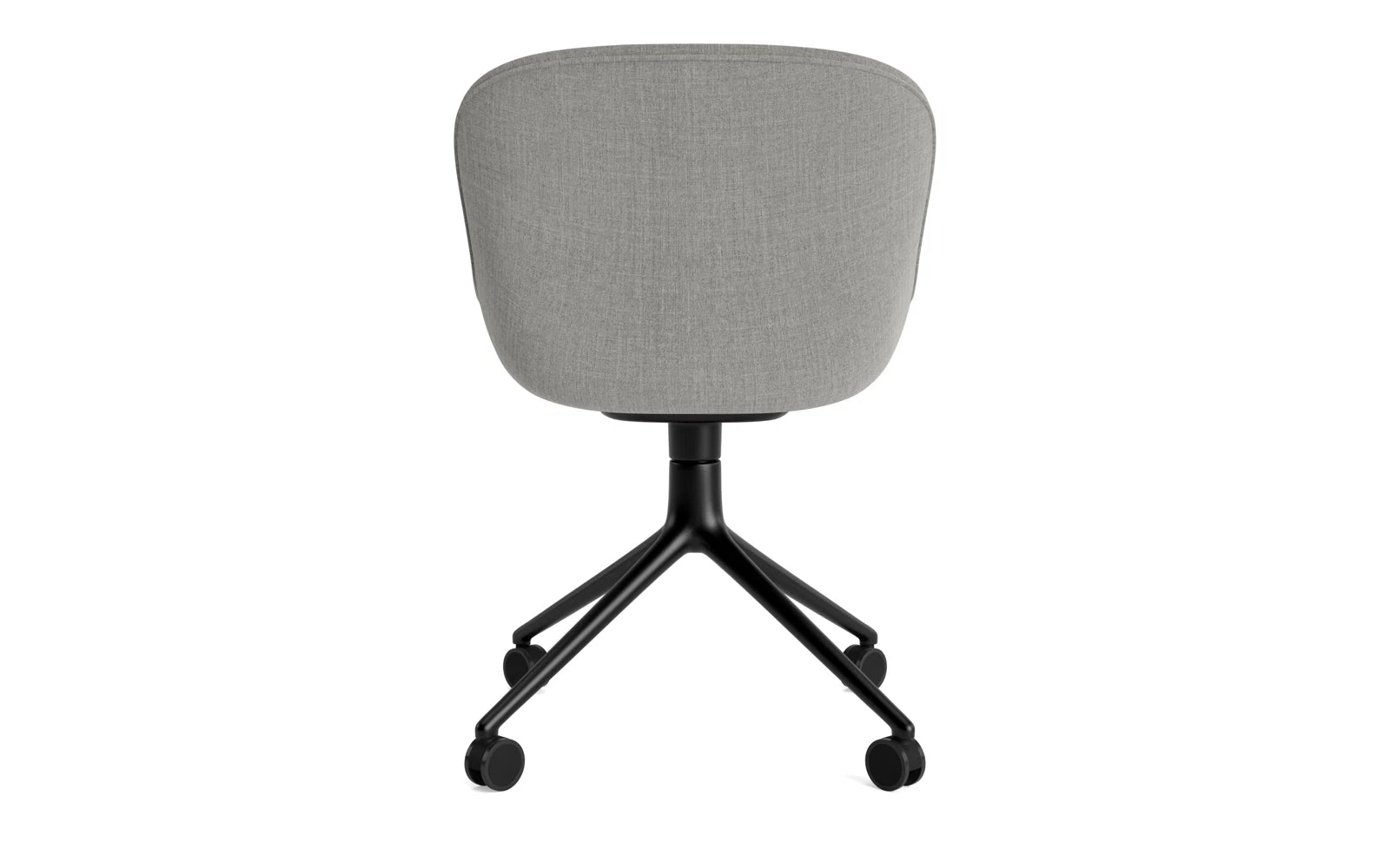 Hyg Comfort Drehstuhl 4W Vollpolster Schwarzes Aluminium Remix in Remix 133 präsentiert im Onlineshop von KAQTU Design AG. Drehstuhl ist von Normann Copenhagen