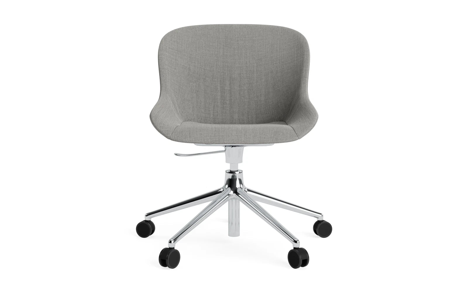 Hyg Comfort Drehsessel mit 5 Rollen Gas Lift Polster Alu Remix in Remix 133 präsentiert im Onlineshop von KAQTU Design AG. Sessel ist von Normann Copenhagen