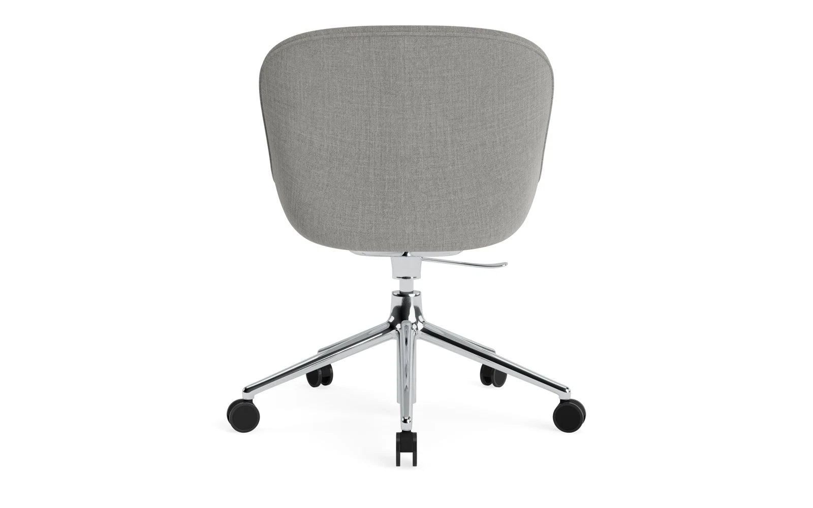 Hyg Comfort Drehsessel mit 5 Rollen Gas Lift Polster Alu Remix in Remix 133 präsentiert im Onlineshop von KAQTU Design AG. Sessel ist von Normann Copenhagen