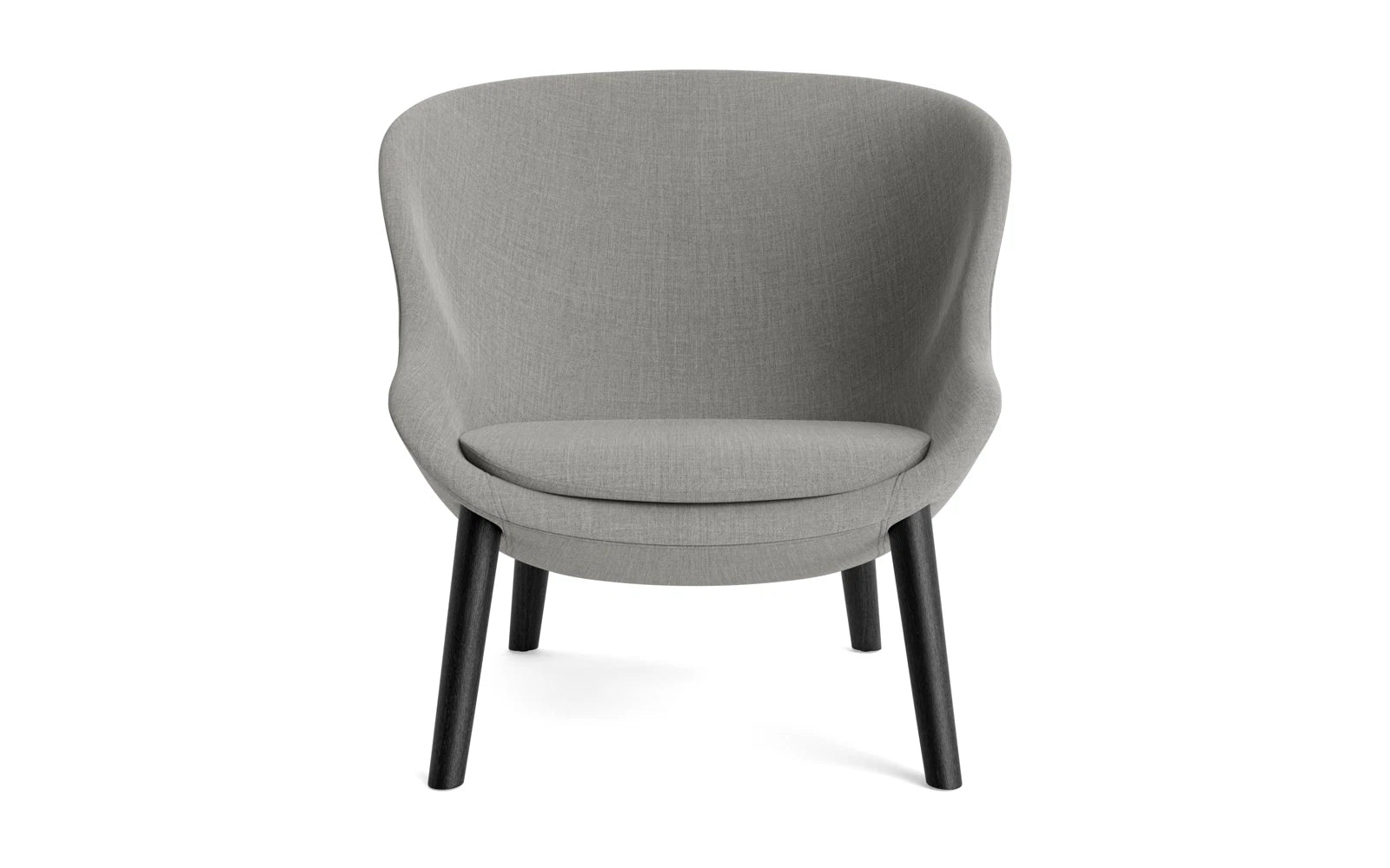 Hyg Lounge-Sessel niedrig Schwarz Eiche Remix in Remix 133 präsentiert im Onlineshop von KAQTU Design AG. Sessel ist von Normann Copenhagen