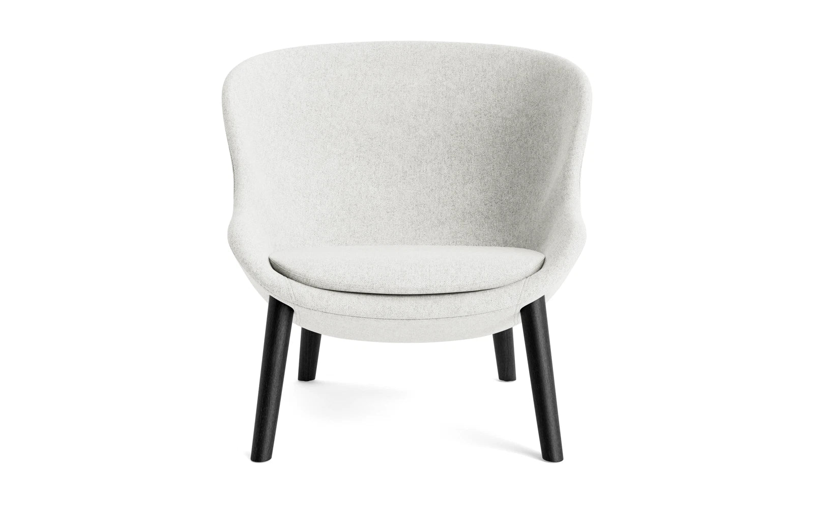 Hyg Lounge-Sessel niedrig Schwarz Eiche Hallingdal in Hallingdal 110 präsentiert im Onlineshop von KAQTU Design AG. Sessel ist von Normann Copenhagen