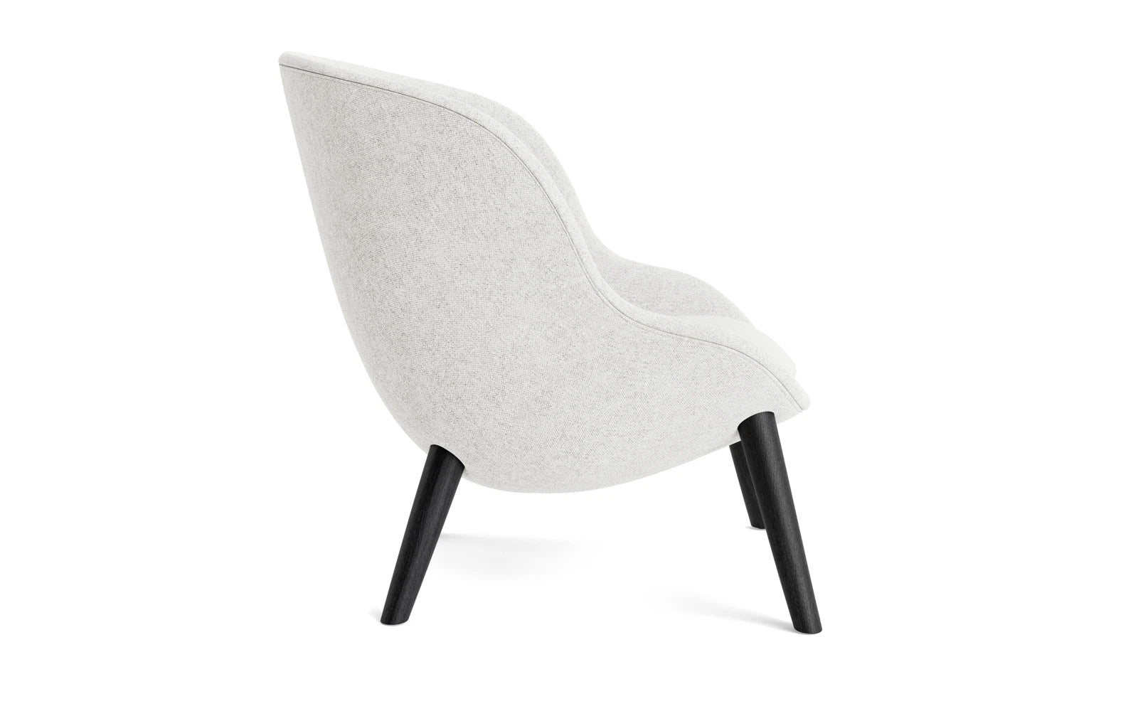 Hyg Lounge-Sessel niedrig Schwarz Eiche Hallingdal in Hallingdal 110 präsentiert im Onlineshop von KAQTU Design AG. Sessel ist von Normann Copenhagen