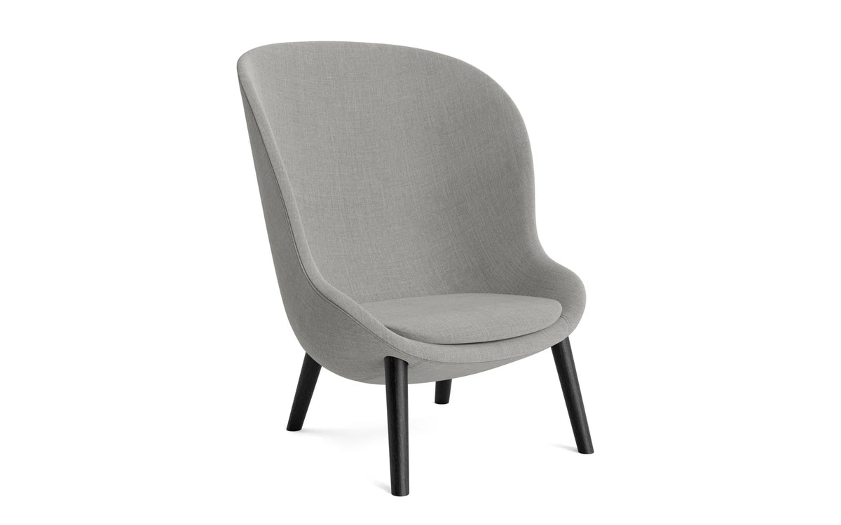 Hyg Lounge-Sessel Hoch schwarze Eiche Remix in Remix 133 präsentiert im Onlineshop von KAQTU Design AG. Sessel ist von Normann Copenhagen