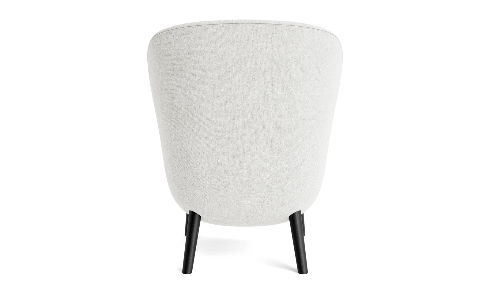 Hyg Lounge-Sessel Hoch schwarze Eiche Hallingdal in Hallingdal 110 präsentiert im Onlineshop von KAQTU Design AG. Sessel ist von Normann Copenhagen