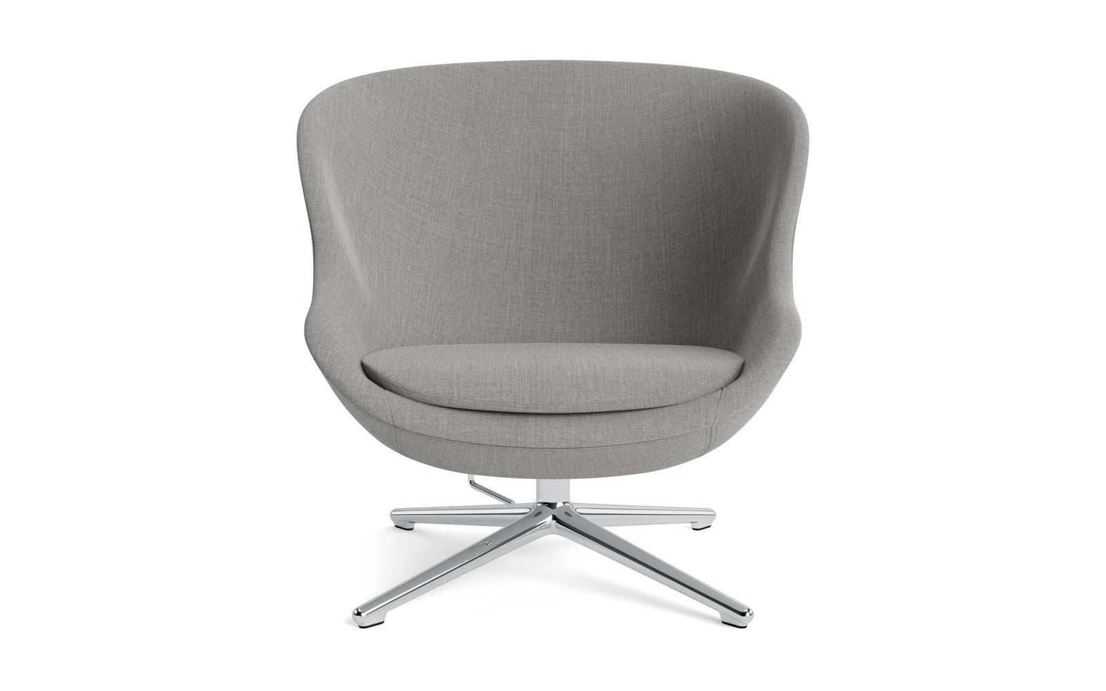 Hyg Lounge-Sessel Niedrig mit Drehgestell Aluminium Tilt Remix in Remix 133 präsentiert im Onlineshop von KAQTU Design AG. Sessel ist von Normann Copenhagen