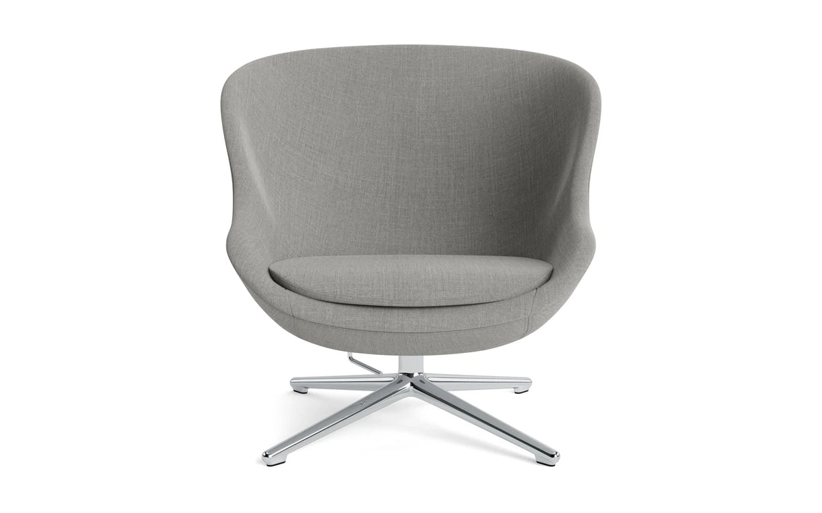 Hyg Lounge-Sessel Niedrig mit Drehgestell Aluminium Tilt Remix in Remix 133 präsentiert im Onlineshop von KAQTU Design AG. Drehsessel ist von Normann Copenhagen