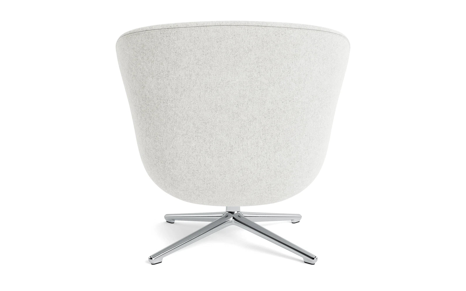 Hyg Lounge-Sessel Niedrig mit Drehgestell Aluminium Tilt Hallingdal in Hallingdal 110 präsentiert im Onlineshop von KAQTU Design AG. Sessel ist von Normann Copenhagen