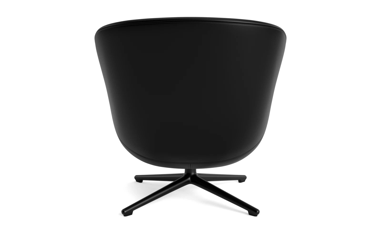 Hyg Lounge-Sessel Niedrig mit Drehgestell schwarzes Aluminium Tilt Ultra in Ultra 41599 präsentiert im Onlineshop von KAQTU Design AG. Sessel ist von Normann Copenhagen