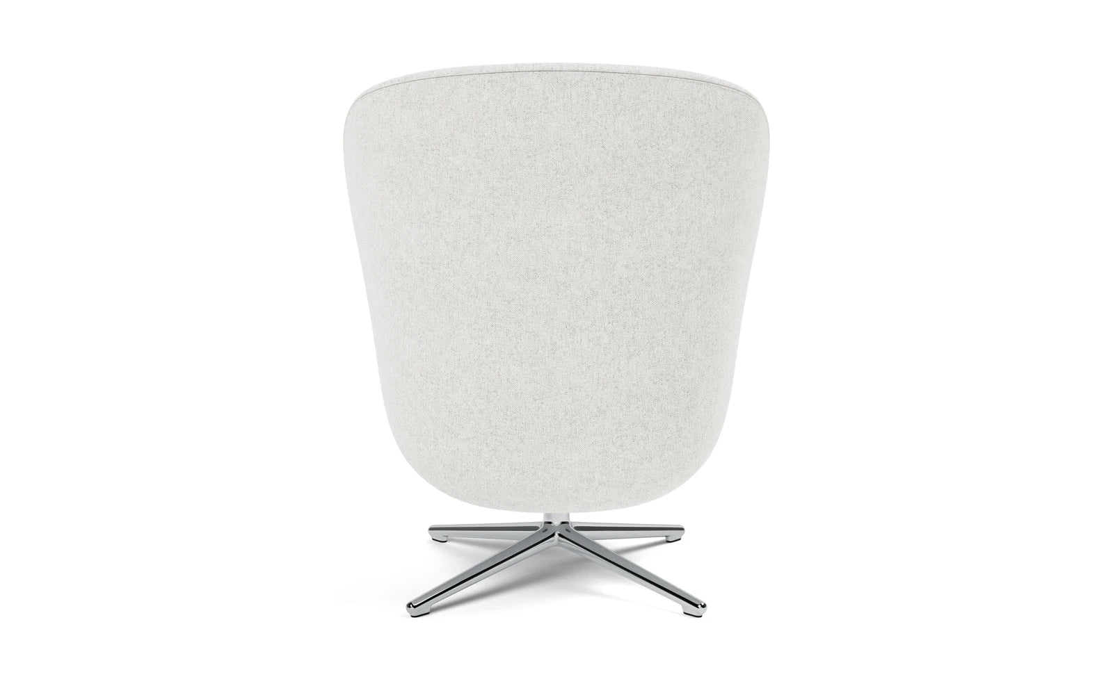Hyg Lounge-Sessel Hoch mit Drehgestell Aluminium Hallingdal in Hallingdal 110 präsentiert im Onlineshop von KAQTU Design AG. Sessel ist von Normann Copenhagen