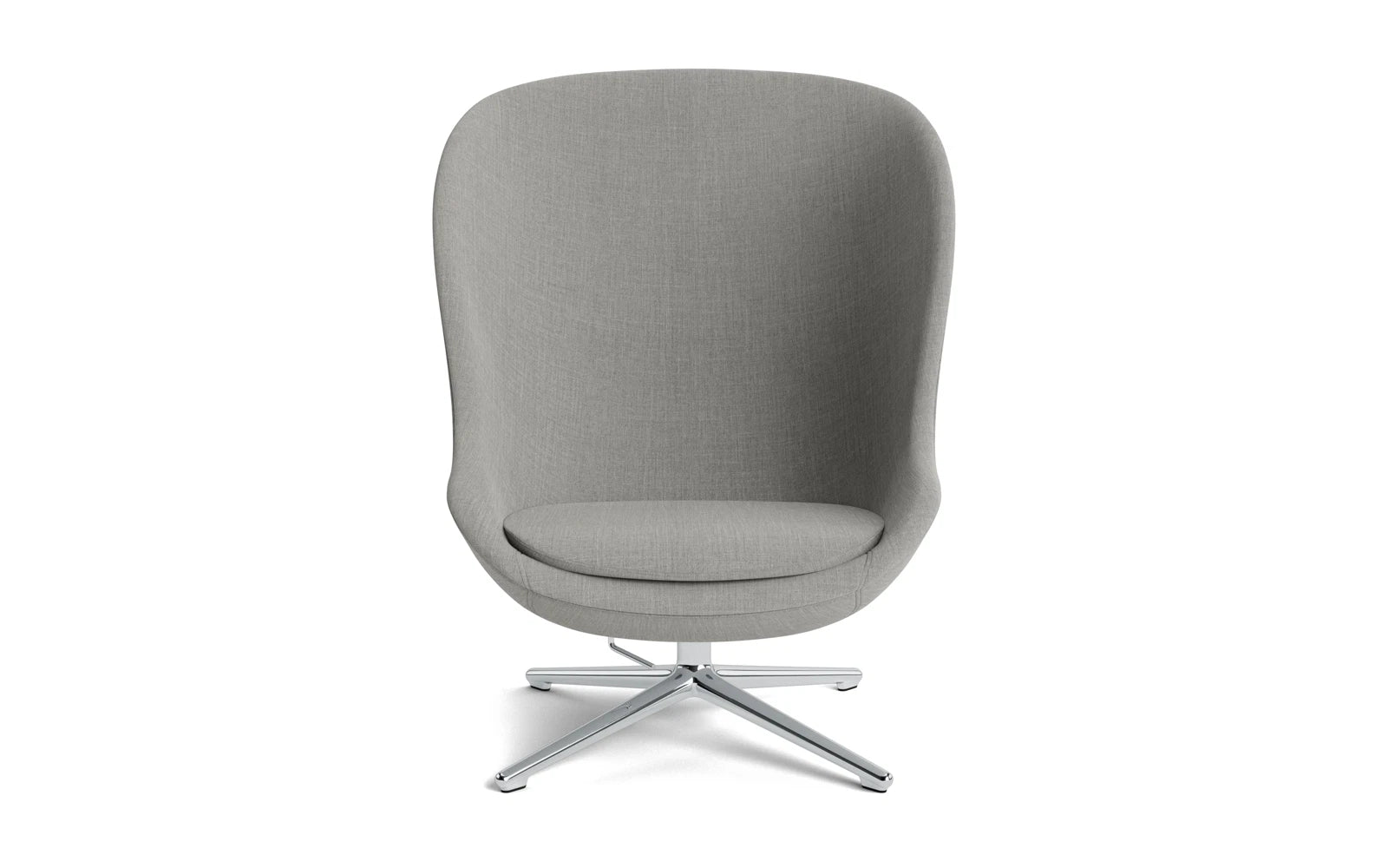 Hyg Lounge-Sessel Hoch mit Drehgestell Aluminium Tilt Remix in Remix 133 präsentiert im Onlineshop von KAQTU Design AG. Sessel ist von Normann Copenhagen