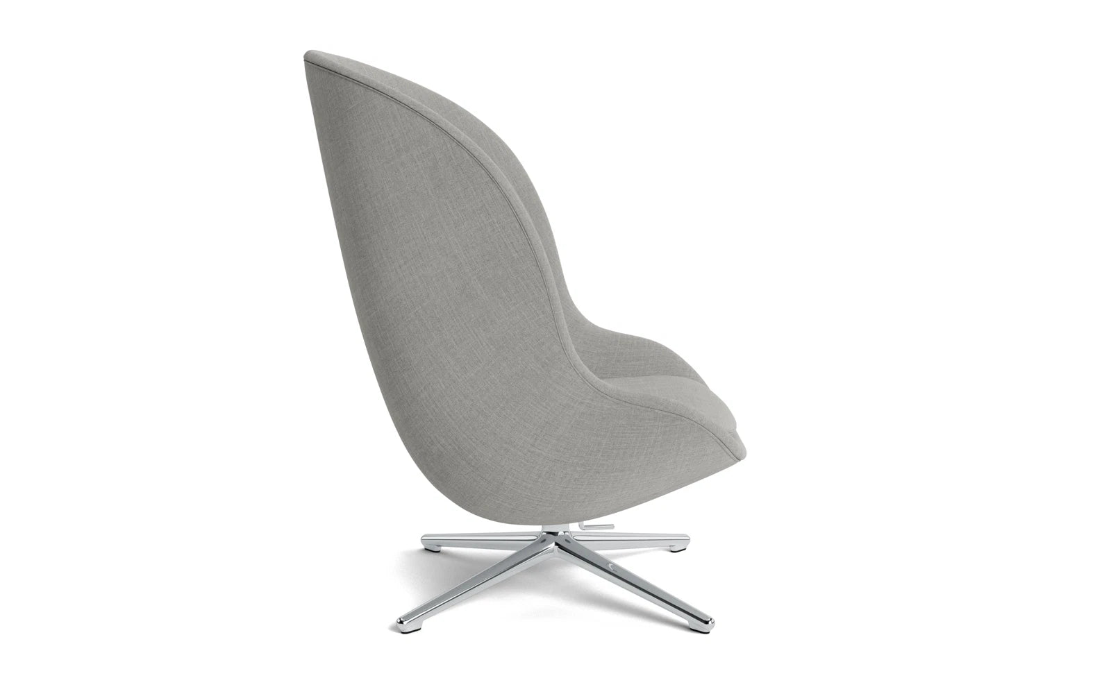 Hyg Lounge-Sessel Hoch mit Drehgestell Aluminium Tilt Remix in Remix 133 präsentiert im Onlineshop von KAQTU Design AG. Sessel ist von Normann Copenhagen