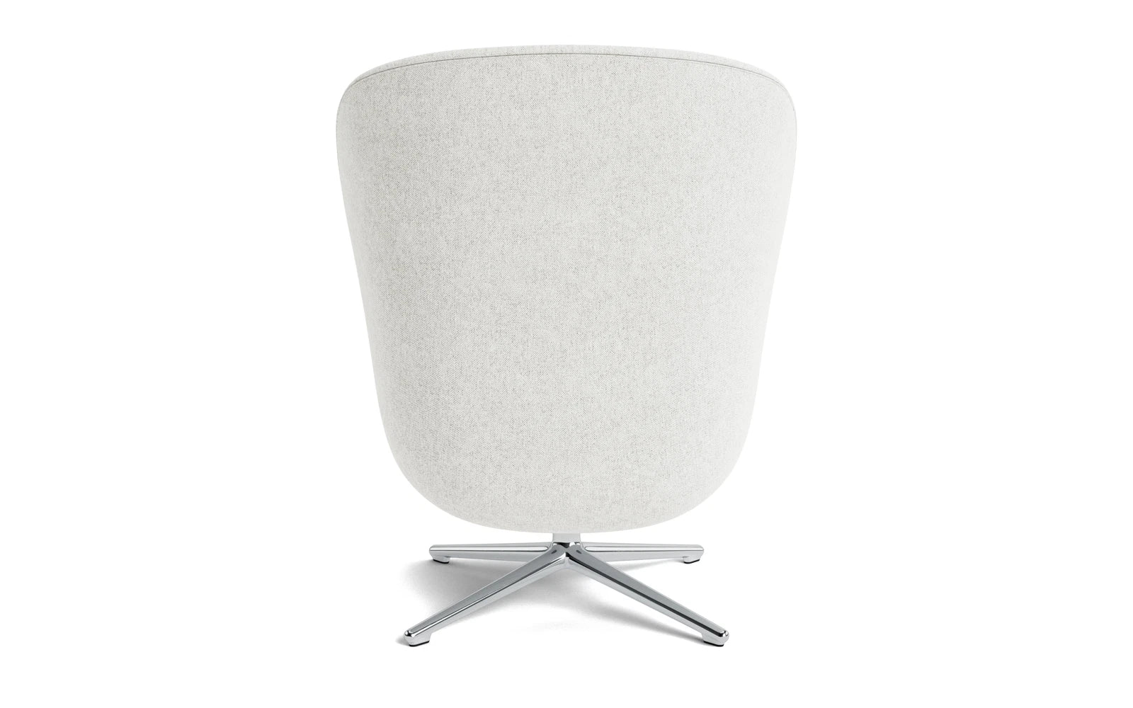 Hyg Lounge-Sessel Hoch mit Drehgestell Aluminium Tilt Hallingdal in Hallingdal 110 präsentiert im Onlineshop von KAQTU Design AG. Sessel ist von Normann Copenhagen
