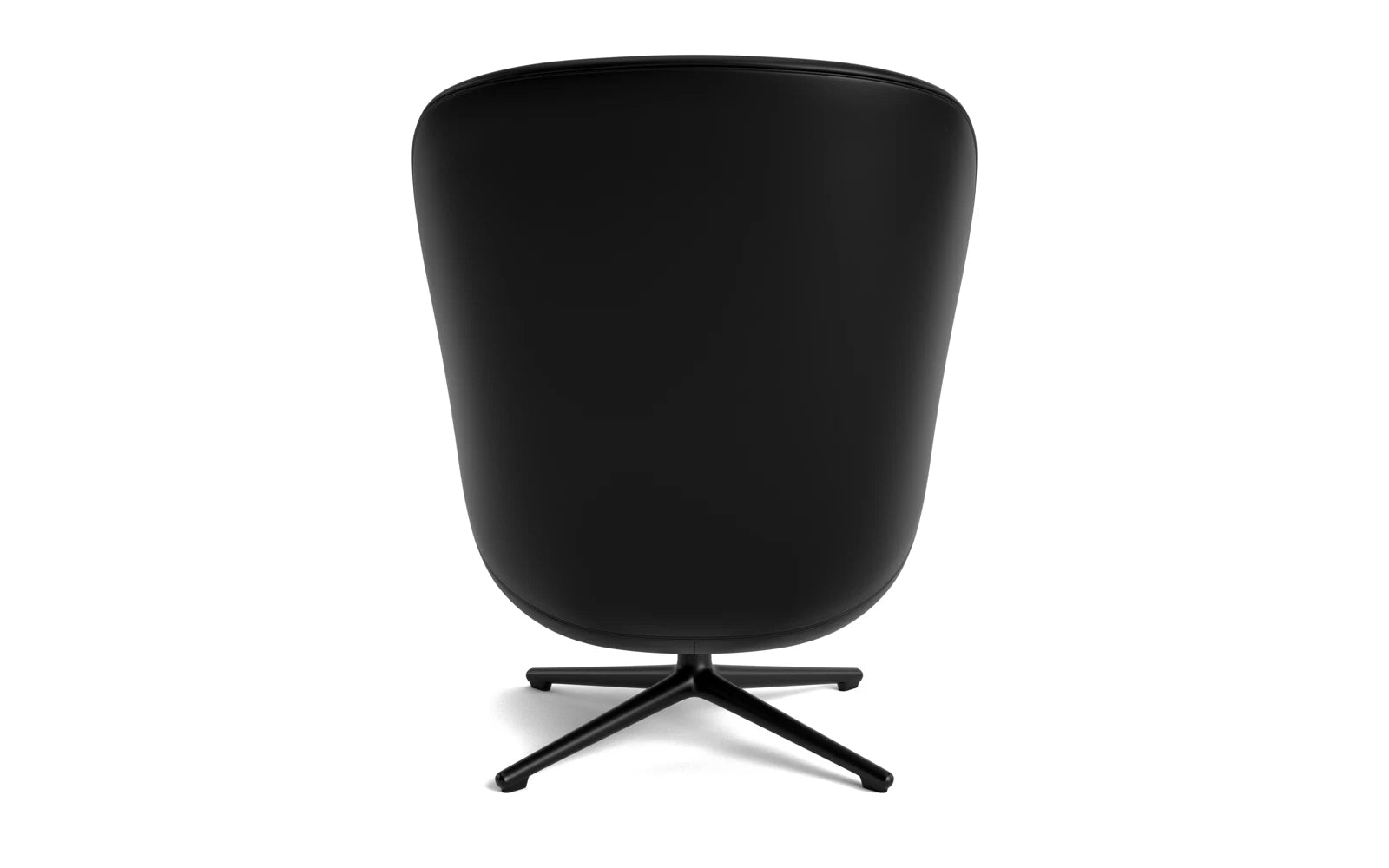 Hyg Lounge-Sessel Hoch mit Drehgestell schwarzes Aluminium Tilt Ultra in Ultra 41599 präsentiert im Onlineshop von KAQTU Design AG. Sessel ist von Normann Copenhagen