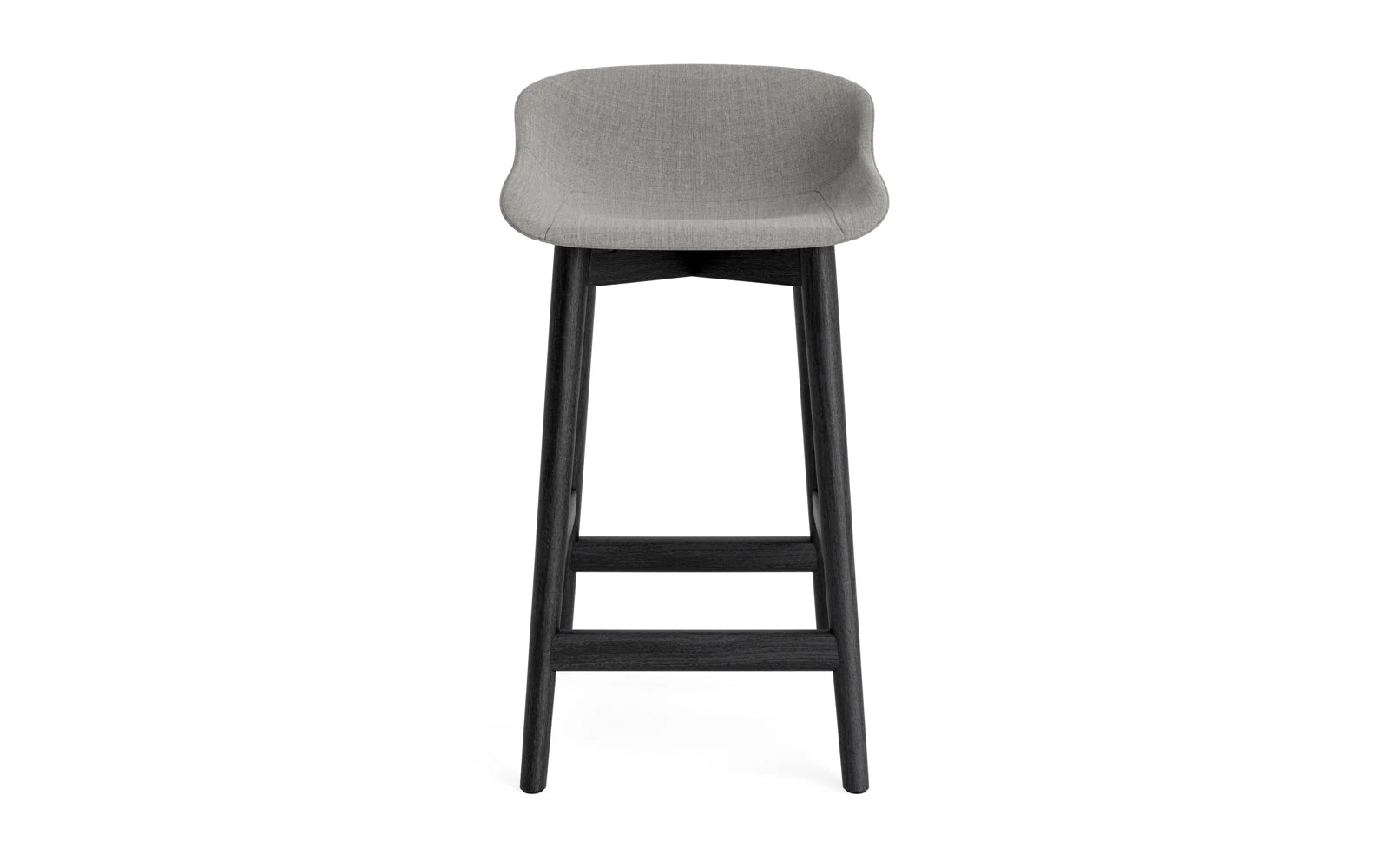 Hyg Barhocker 65 cm vollpolster schwarze Eiche Remix in Remix 133 präsentiert im Onlineshop von KAQTU Design AG. Barstuhl ist von Normann Copenhagen
