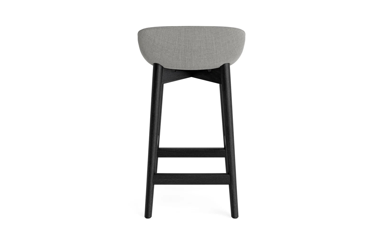 Hyg Barhocker 65 cm vollpolster schwarze Eiche Remix in Remix 133 präsentiert im Onlineshop von KAQTU Design AG. Barstuhl ist von Normann Copenhagen