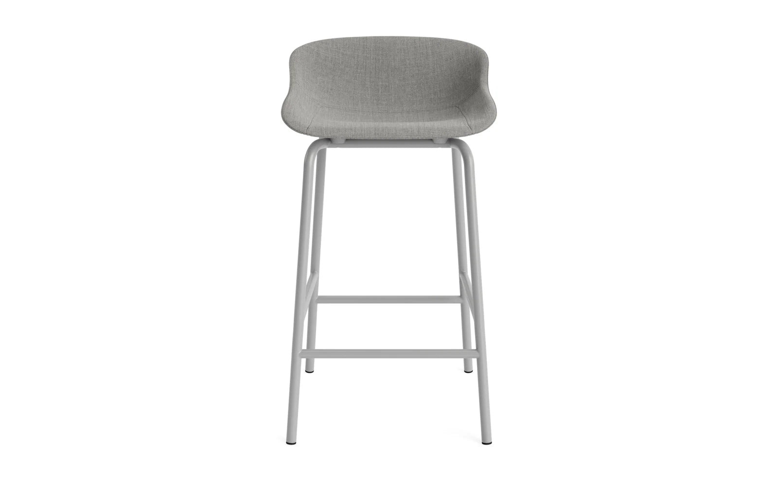 Der Hyg Barhocker von Normann Copenhagen vereint dänische Hygge mit Komfort. Gepolstert, 65 cm hoch, ideal für gemütliche Räume.