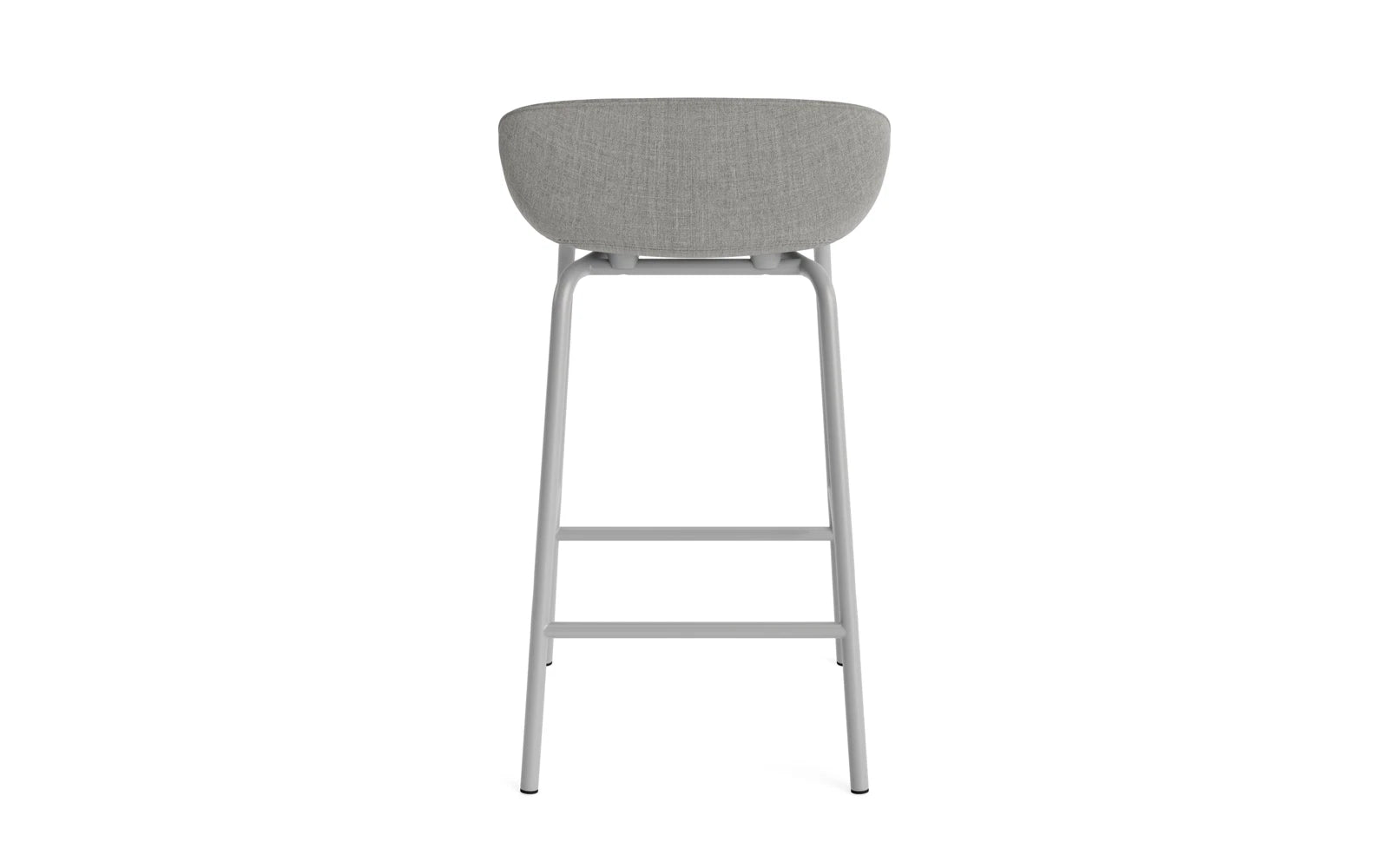 Der Hyg Barhocker von Normann Copenhagen vereint dänische Hygge mit Komfort. Gepolstert, 65 cm hoch, ideal für gemütliche Räume.