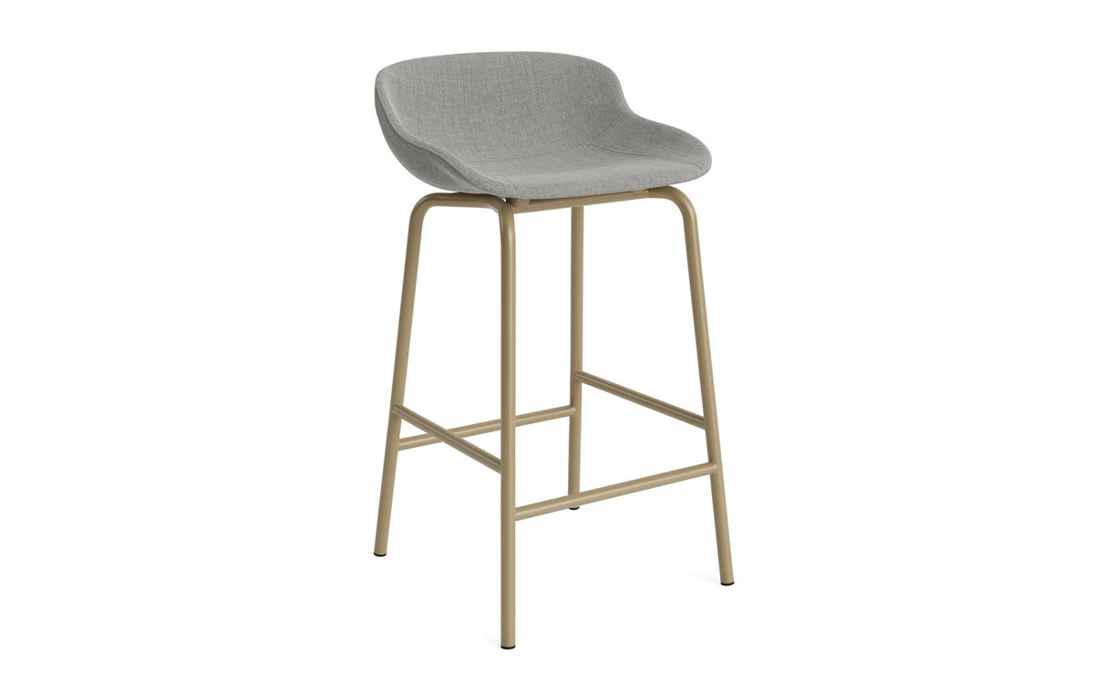 Hyg Barhocker 65 cm Vollpolster Stahl Sand/Remix in Remix 133 präsentiert im Onlineshop von KAQTU Design AG. Barhocker ist von Normann Copenhagen