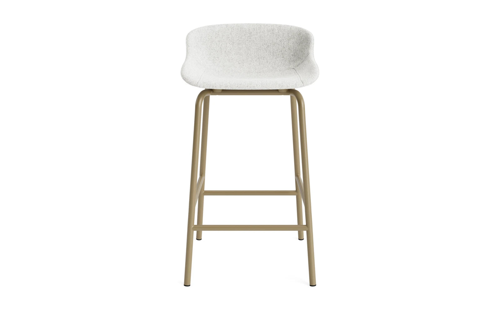 Hyg Barhocker 65 cm Vollpolster Stahl Sand/Hallingdal in Hallingdal 110 präsentiert im Onlineshop von KAQTU Design AG. Barstuhl ist von Normann Copenhagen
