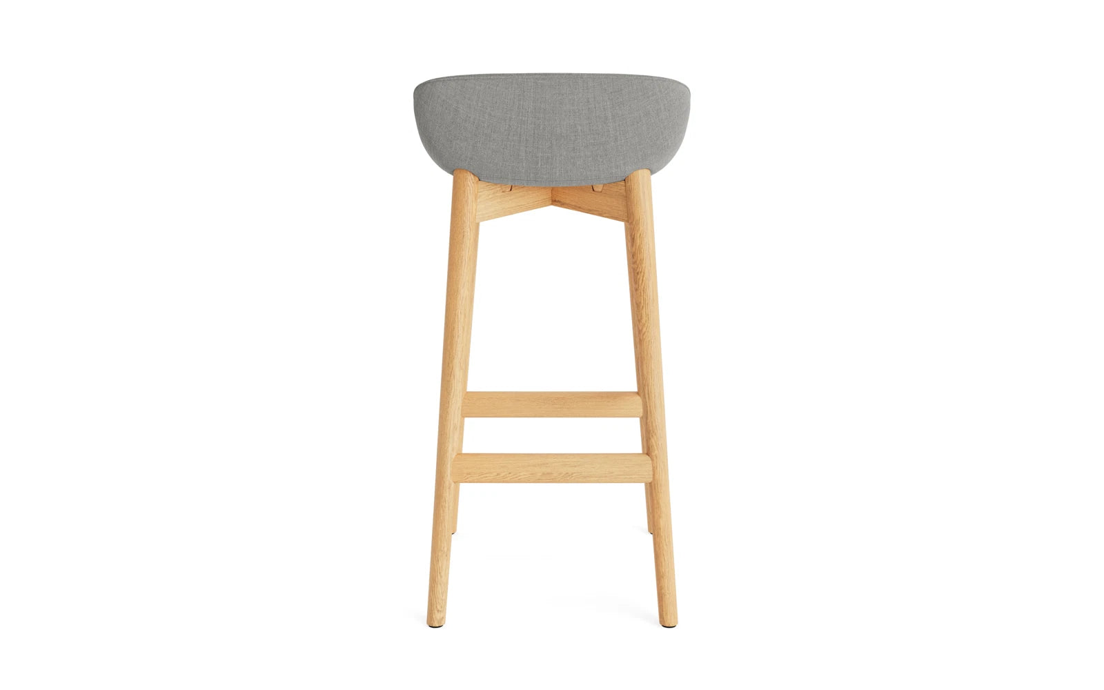 Hyg Barhocker 75 cm vollpolster Eiche Remix in Remix 133 präsentiert im Onlineshop von KAQTU Design AG. Barstuhl ist von Normann Copenhagen