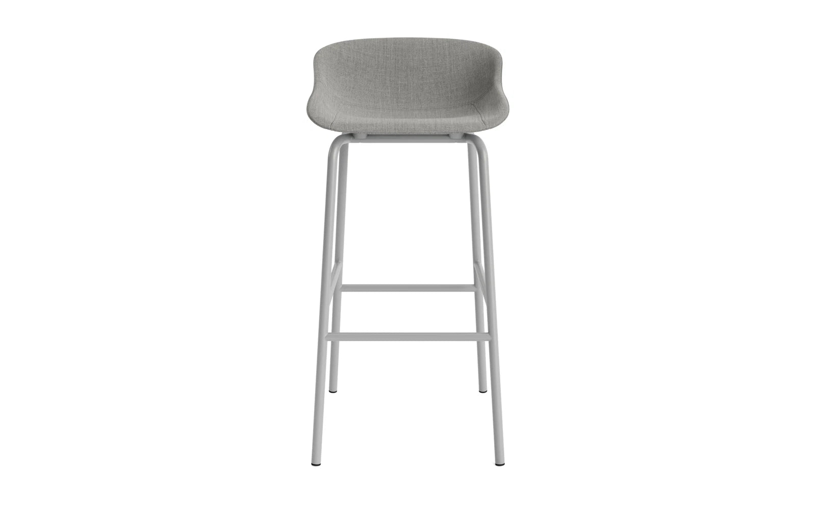 Der Hyg Barhocker von Normann Copenhagen vereint dänische Hygge mit Komfort. Gepolstert, 75 cm hoch, ideal für gemütliche Räume.