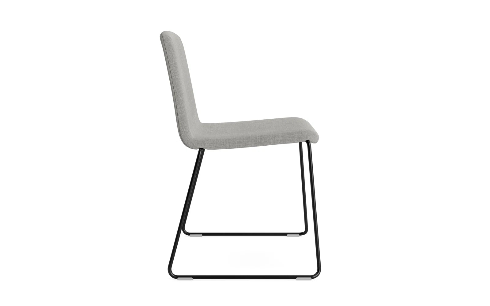 Just Stuhl gepolstert, schwarzer stahl/ Synergy in Remix 133 präsentiert im Onlineshop von KAQTU Design AG. Stuhl ist von Normann Copenhagen