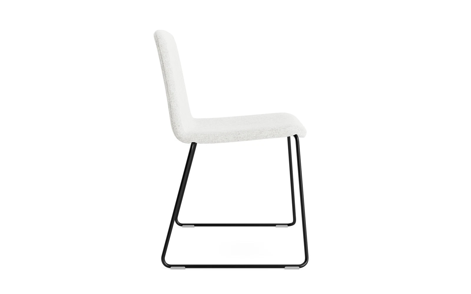 Just Stuhl gepolstert, schwarzer stahl/Hallingdal in Hallingdal 110 präsentiert im Onlineshop von KAQTU Design AG. Stuhl ist von Normann Copenhagen