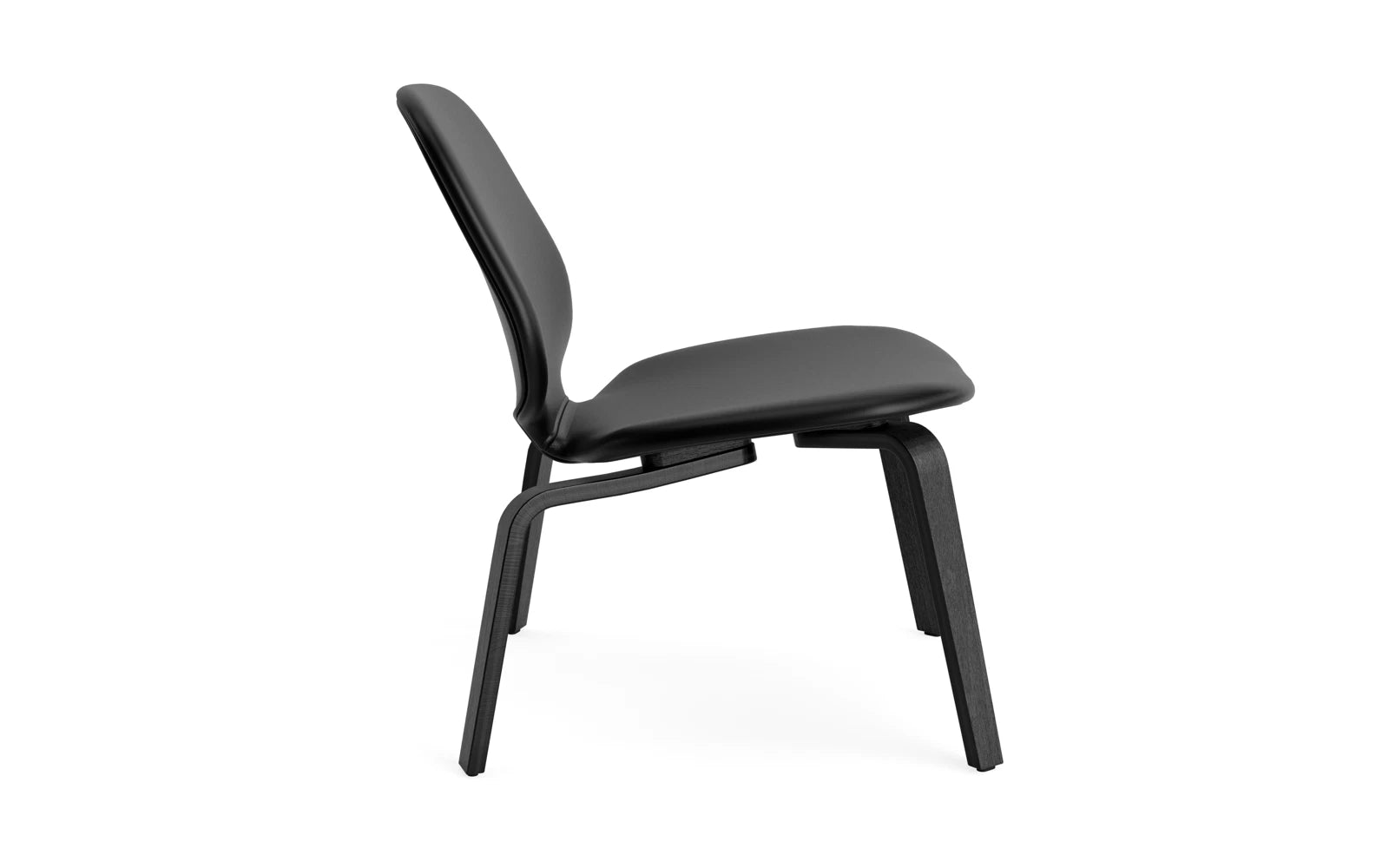 My Chair Lounge-Sessel gepolstert schwarz Ultra Leder in Ultra 41599 präsentiert im Onlineshop von KAQTU Design AG. Sessel ist von Normann Copenhagen