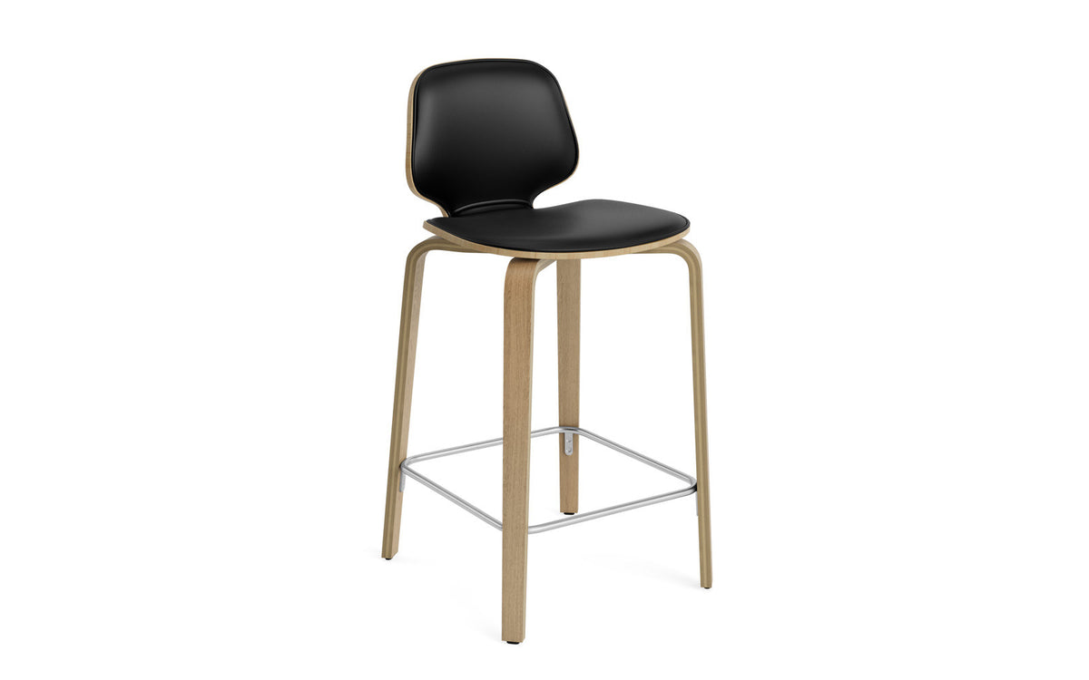 My Chair Barstuhl 65 cm Frontpolster holz in Ultra 41599 präsentiert im Onlineshop von KAQTU Design AG. Barstuhl ist von Normann Copenhagen