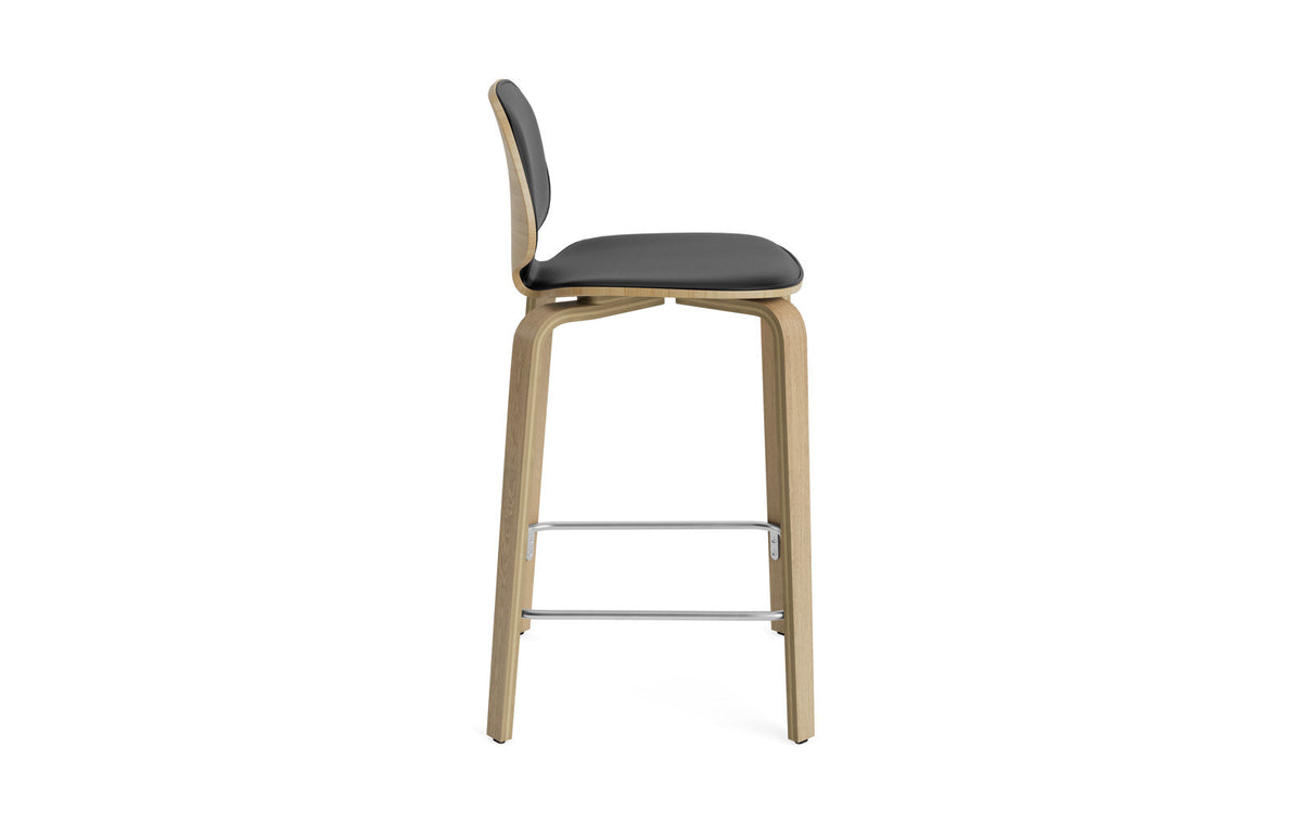 My Chair Barstuhl 65 cm Frontpolster holz in Ultra 41599 präsentiert im Onlineshop von KAQTU Design AG. Barstuhl ist von Normann Copenhagen