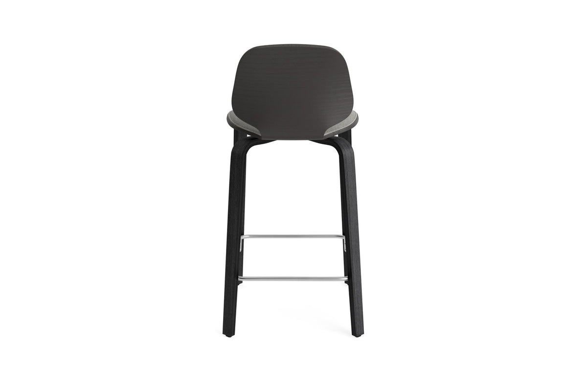 My Chair Barstuhl 65 cm Frontpolster holz in Remix 133 präsentiert im Onlineshop von KAQTU Design AG. Barstuhl ist von Normann Copenhagen