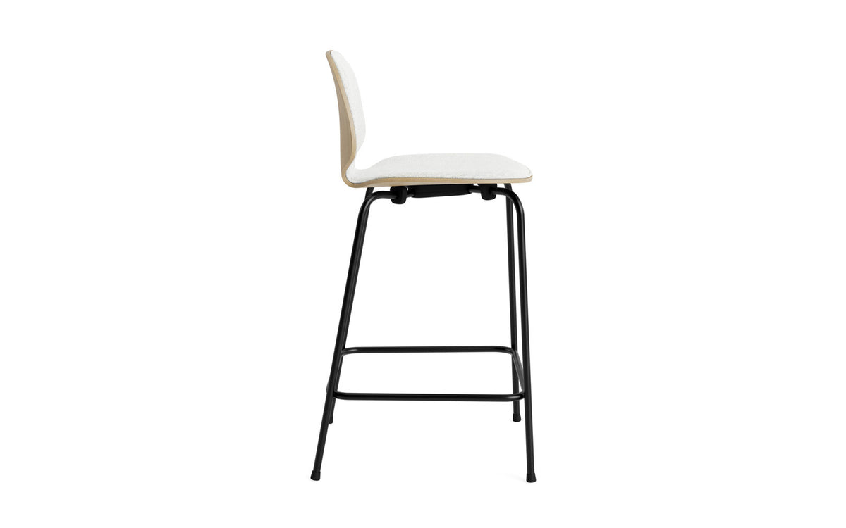 My Chair Barstuhl 65 cm Frontpolster Stahl in Hallingdal 110 präsentiert im Onlineshop von KAQTU Design AG. Barstuhl ist von Normann Copenhagen