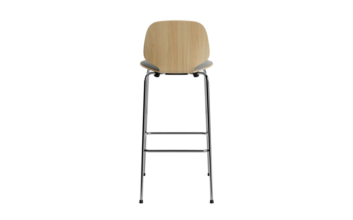 My Chair Barhocker 75 cm Frontpolster in Remix 133 präsentiert im Onlineshop von KAQTU Design AG. Barstuhl ist von Normann Copenhagen