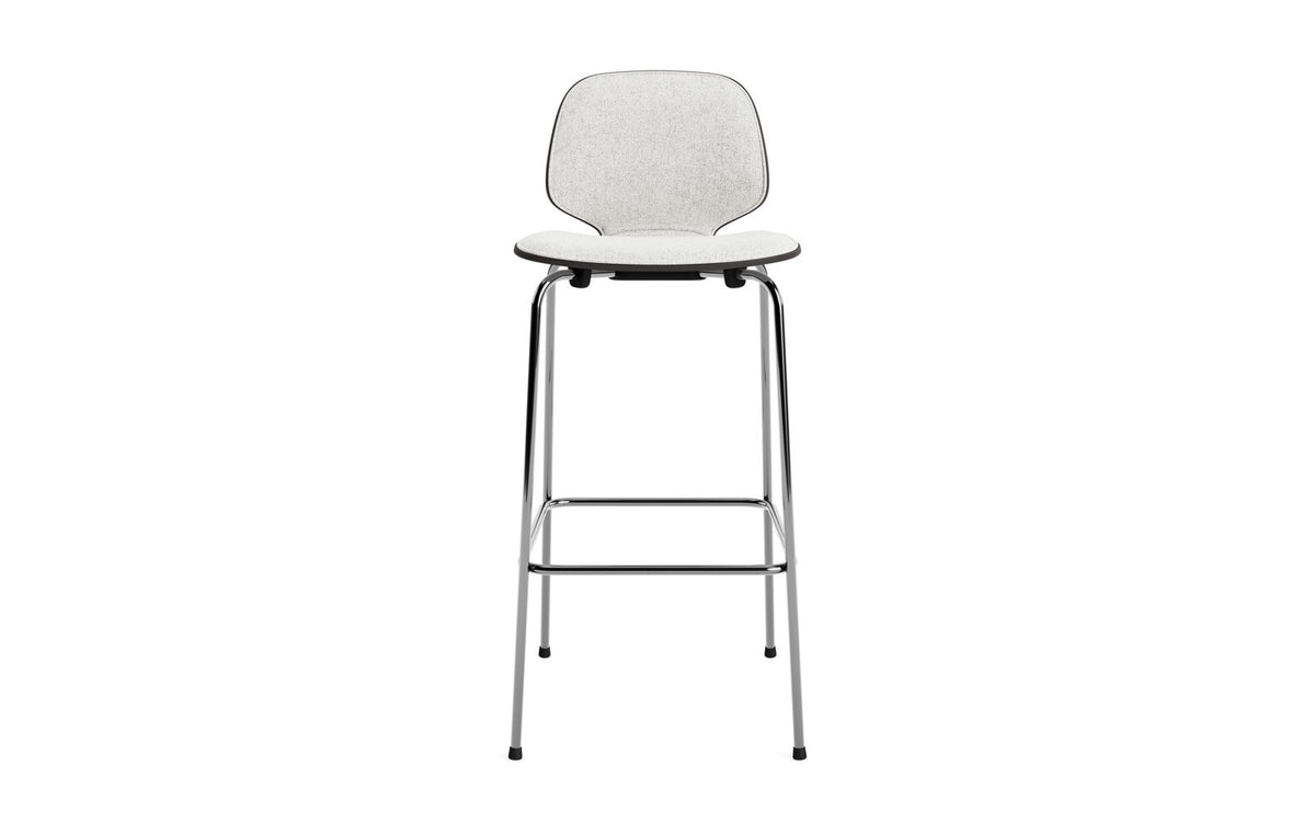 My Chair Barhocker 75 cm Frontpolster in Hallingdal 110 präsentiert im Onlineshop von KAQTU Design AG. Barstuhl ist von Normann Copenhagen