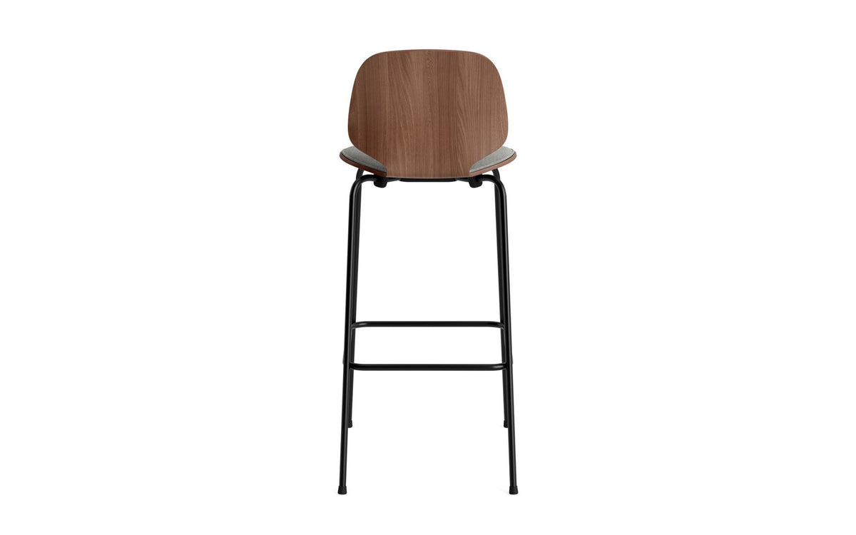 My Chair Barhocker 75 cm Frontpolster in Remix 133 präsentiert im Onlineshop von KAQTU Design AG. Barstuhl ist von Normann Copenhagen