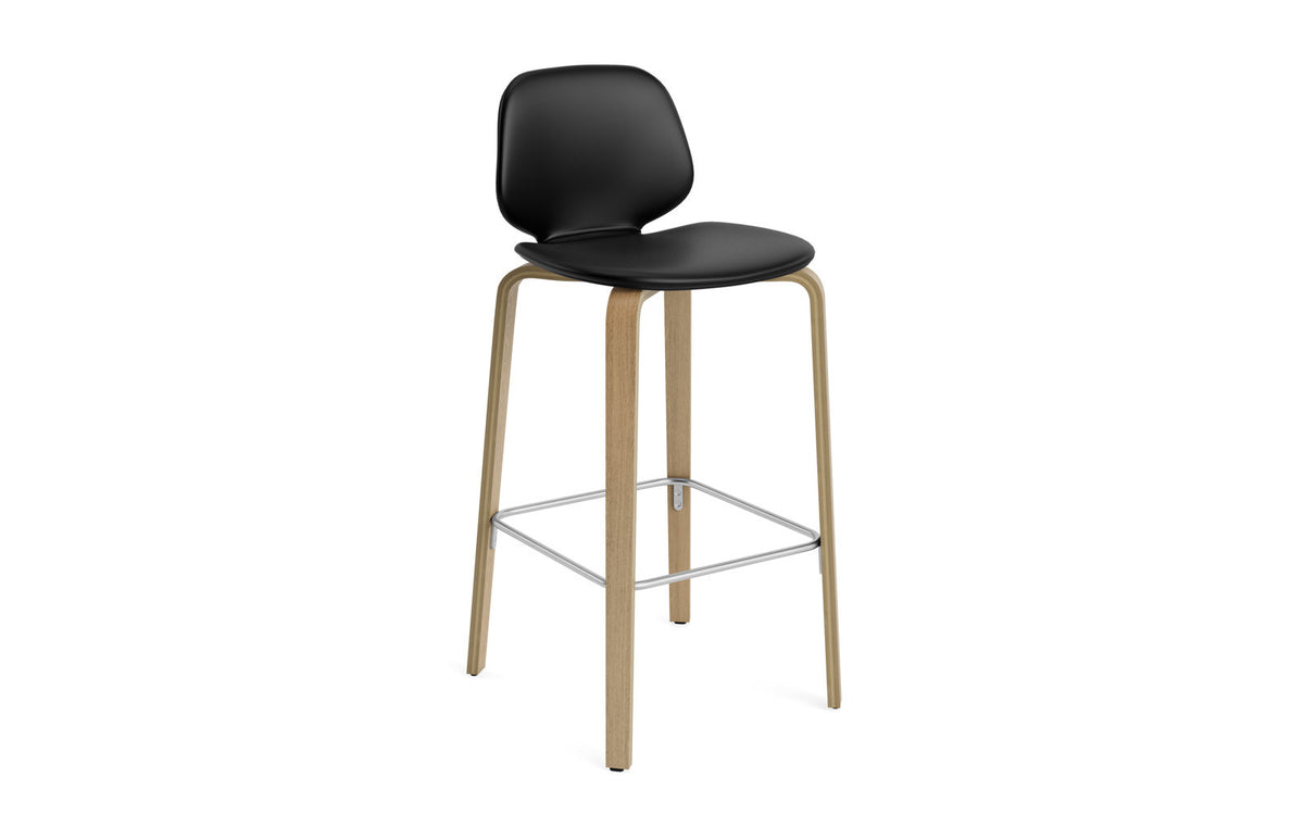My Chair Barhocker 75 cm vollpolster holz in Ultra 41599 präsentiert im Onlineshop von KAQTU Design AG. Barstuhl ist von Normann Copenhagen