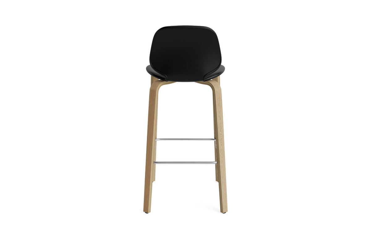 My Chair Barhocker 75 cm vollpolster holz in Ultra 41599 präsentiert im Onlineshop von KAQTU Design AG. Barstuhl ist von Normann Copenhagen